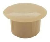 Tapa Furo Para Móveis 8mm 100 Unidades Marfim