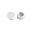 Tapa Furo Plastico 8mm 1000 Un Branco Acabamento Starplast