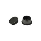 Tapa Furo Plástico Para Furo 8mm Preto Pct C/ 100 Un