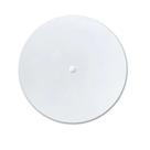 Tapa Furo Redondo 14cm 1 Furo Central Branco