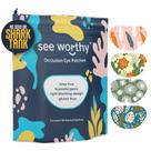 Tapa-olho adesivo See Worthy, com tema natural para crianças e adultos