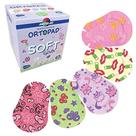 Tapa-olhos Ortopad Soft Bamboo Girls, tamanho júnior, 50 unidades