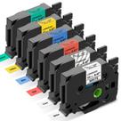 Tape Maker Labelife, pacote com 6 unidades, TZe TZ, 12 mm, 0,47, laminado