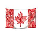 Tapeçaria Aborígenes canadenses Maples Leafs Flag Art 60x90cm