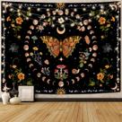 Tapeçaria Aipon Orange Butterfly Moon Flower 112 cm x 152 cm