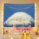 Tapeçaria Animal Dog Wall Microfabric Fiber 150x130cm