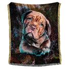 Tapeçaria Animal Dog Wall Microfabric Fiber 160x130cm