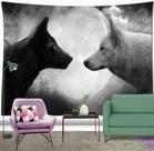 Tapeçaria Animal Wolf Wall Room Aesthetic 180x150cm, microtecido