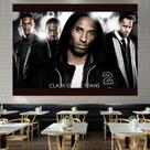 Tapeçaria Basketball Legends Clash of the Titans 100x150cm
