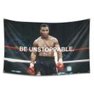 Tapeçaria Be Unstoppables Boxing King Tyson Flag Art 150x90cm