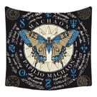 Tapeçaria, borboleta, microtecido de parede, 150x130cm, estética de quarto