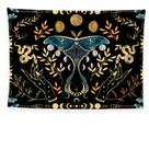 Tapeçaria, borboleta, microtecido de parede, 150x130cm, estética de quarto