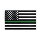 Tapeçaria com faixa verde, bandeira americana, 150x90cm, terileno Tapeçaria com faixa verde, bandeira americana, 150x90cm, terileno