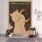 Tapeçaria de parede abraça All Thats Is Yous Cats Anime