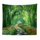 Tapeçaria de parede Alce Flower Landscape Forest 150x130cm
