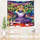 Tapeçaria de parede Alices no País das Maravilhas Alices Kingsleighs 150x150cm