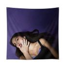 Tapeçaria de parede com bandeira Olivia Rodrigo Guts Art 90x90cm