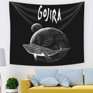 Tapeçaria de parede Gojira Room Aesthetic 150x130cm Microfabric