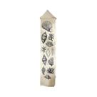 Tapeçaria De Parede Náutica Boho Com Macramê De Alforrecas E Borlas Para Decoração De Quarto E