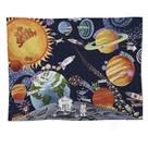 Tapeçaria de parede Planet Room Aesthetic 150x130cm, microtecido