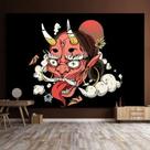 Tapeçaria de parede Prajnas Ukiyoes Room Aesthetic 150x100cm