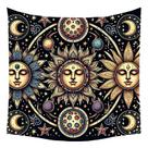 Tapeçaria de parede Sun Mandala Microfabric 150x130cm Tapeçaria de parede Sun Mandala Microfabric 150x130cm