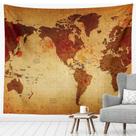 Tapeçaria, decoração de parede, mapas mundiais de anime, 200x150cm