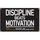 Tapeçaria Discipline Beats Motication Wall Aesthetic Room 150x90cm