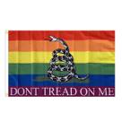 Tapeçaria Don't Treads On Me Flag Art 90x150cm Poliéster