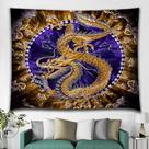 Tapeçaria Dragon Wall Room Aesthetic 150x130cm, microtecido