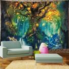 Tapeçaria ENJOHOS Magic Tree of Life 3D Green Forest 200x150cm Tapeçaria ENJOHOS Magic Tree of Life 3D Green Forest 200x150cm