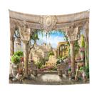 Tapeçaria Fairy Castle Wall Microfabric 150x130cm Decoração de quarto Tapeçaria Fairy Castle Wall Microfabric 150x130cm Decoração de quarto