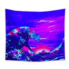 Tapeçaria Fluoresce Waves Wall Room Aesthetic 150x150cm Tapeçaria Fluoresce Waves Wall Room Aesthetic 150x150cm