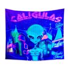 Tapeçaria fluorescente Alien Wall Room Aesthetic 150x150cm