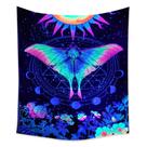 Tapeçaria fluorescente Uv Light Moon Butterfly 150x150cm Tapeçaria fluorescente Uv Light Moon Butterfly 150x150cm