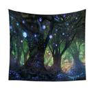 Tapeçaria Forest Wall Room Aesthetic 150x130cm, microtecido