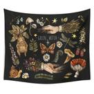Tapeçaria Green Witch Design Botânico 100x150cm Poliéster