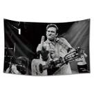 Tapeçaria Johnny Cash Flag Art Anime Wall Pendure 90x150cm