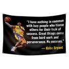 Tapeçaria Kobe Bryant Flag Art Anime Wall Pendure 90x150cm