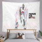 Tapeçaria Kobe Bryant Prepare-se para o basquete de batalha 100x150cm