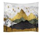 Tapeçaria Landscape Mountain Moon Microfabric 180x180cm Tapeçaria Landscape Mountain Moon Microfabric 180x180cm