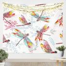 Tapeçaria Libélula Inseto Animal Wall 280x150cm Poliéster