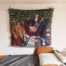 Tapeçaria Matisse, pintura a óleo, parede, 130x160cm, microtecido Tapeçaria Matisse, pintura a óleo, parede, 130x160cm, microtecido