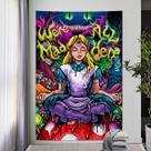 Tapeçaria, Meditação, Personalidade de Três Olhos, Menina 200x150cm