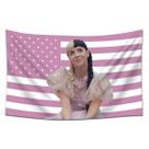 Tapeçaria Melanie Martinez Flag Art Anime 150x90cm Poliéster