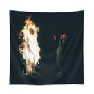 Tapeçaria Metros Boomins Heroes Villains Flag Anime 90x90cm