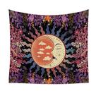 Tapeçaria Moon Wall Room Aesthetic 150x130cm, microtecido