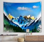 Tapeçaria Mountain Lake Microfabric 150x150cm para decoração de quarto Tapeçaria Mountain Lake Microfabric 150x150cm para decoração de quarto