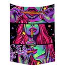 Tapeçaria Mulher Fumante Europeia e Americana 150x150cm
