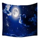 Tapeçaria Night Sky Series Moon Night Scene 150x150cm